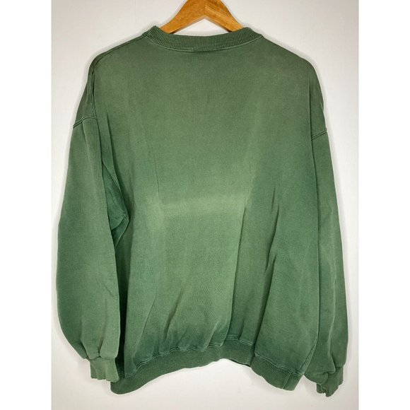 Levi's Living Legend Men's Large Green Crewneck Sweatshirt Distressed - Picture 9 of 9